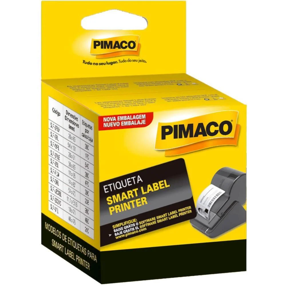 ETIQUETA ADESIVA SLP-DRL C/238 ETIQ. 54MMX70MM PIMACO (ROLO) - imagem 4