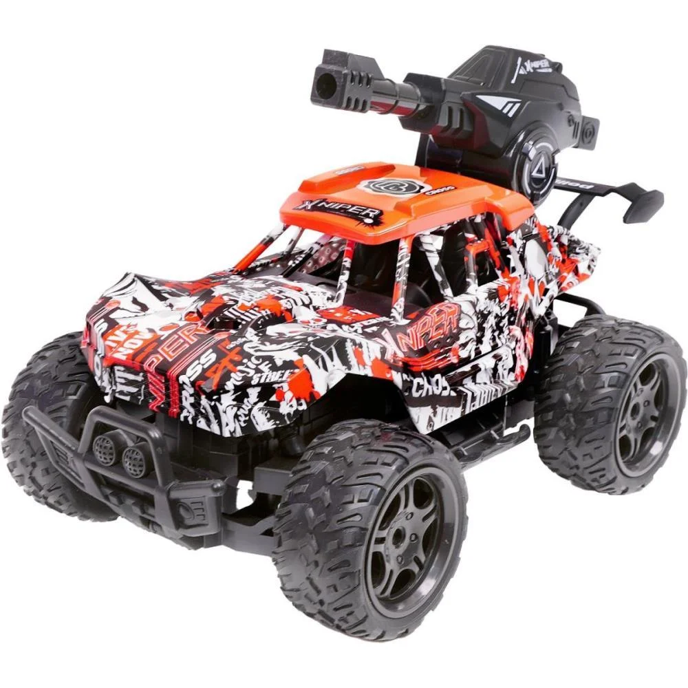 CARRINHO CONTROLE REMOTO XNIPER CROSS C/500 BOLAS GEL POLIBRINQ (UNIDADE) - imagem 4