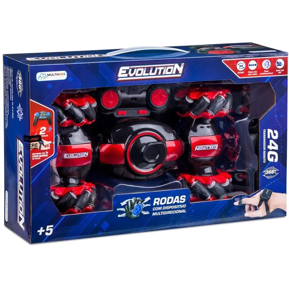 CARRINHO CONTROLE REMOTO EVOLUTION CAR R/C TORSIONAL VM MULTIKIDS (UNIDADE) - imagem 7