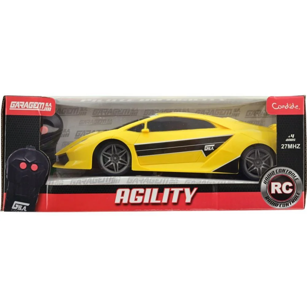 CARRINHO CONTROLE REMOTO AGILITY CONT 3FUNCOES/PILHA(S) CANDIDE (UNIDADE) - imagem 7