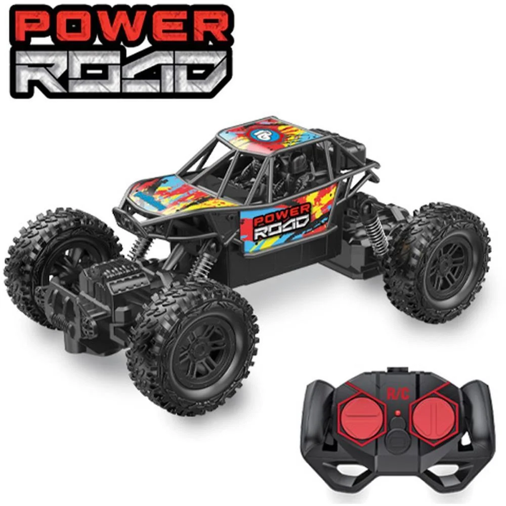 CARRINHO CONTROLE REMOTO POWER ROAD C/BATERIA RECAR. PT POLIBRINQ (UNIDADE) - imagem 4