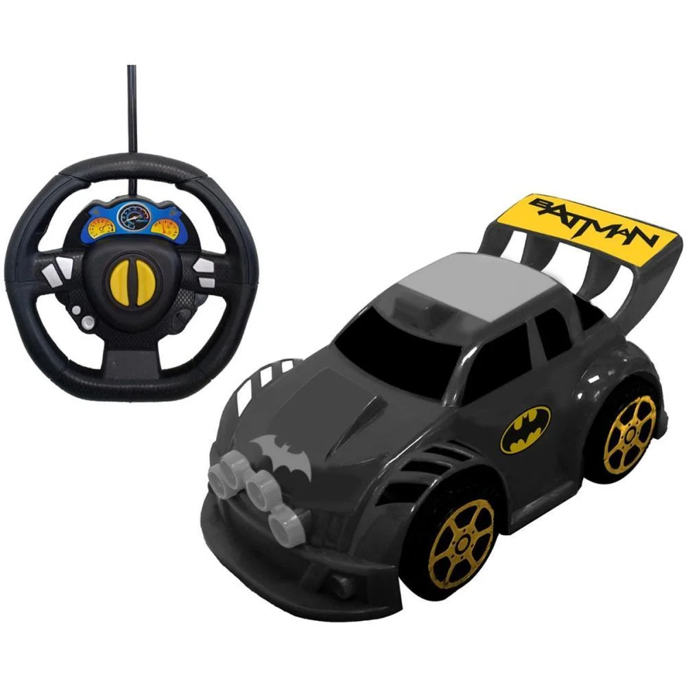 CARRINHO CONTROLE REMOTO BATMAN SMART DRIVER 3FUNC/PILH CANDIDE (UNIDADE) - imagem 2