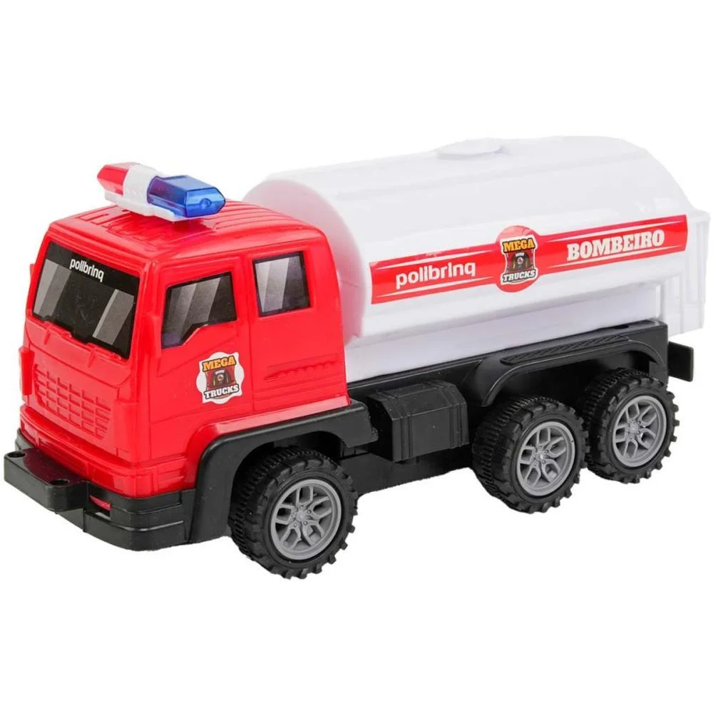 CARRINHO CONTROLE REMOTO BOMBEIROS 2EM1 2FUNC/PILHA (S) POLIBRINQ (UNIDADE) - imagem 5