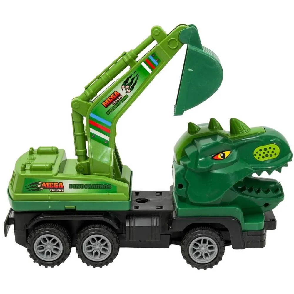 CARRINHO CONTROLE REMOTO DINOSSAUROS 2EM1 2FUNC/PILHA(S POLIBRINQ (UNIDADE) - imagem 8