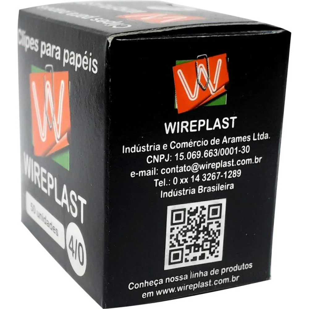CLIPE GALVANIZADO ACO 4/0 50 UNIDADES WIREPLAST (PCT.C/10) - imagem 4