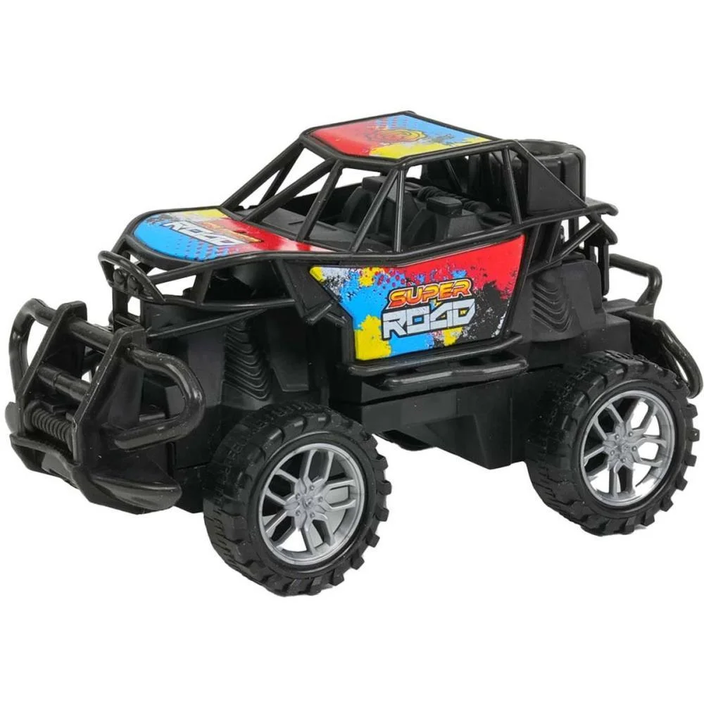 CARRINHO CONTROLE REMOTO SUPER ROAD CROSS 2FUNC/PILHA POLIBRINQ (UNIDADE) - imagem 2