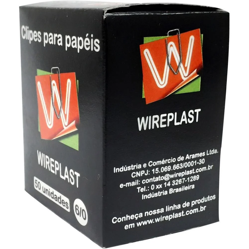 CLIPE GALVANIZADO ACO 6/0 50 UNIDADES WIREPLAST (PCT.C/10) - imagem 4