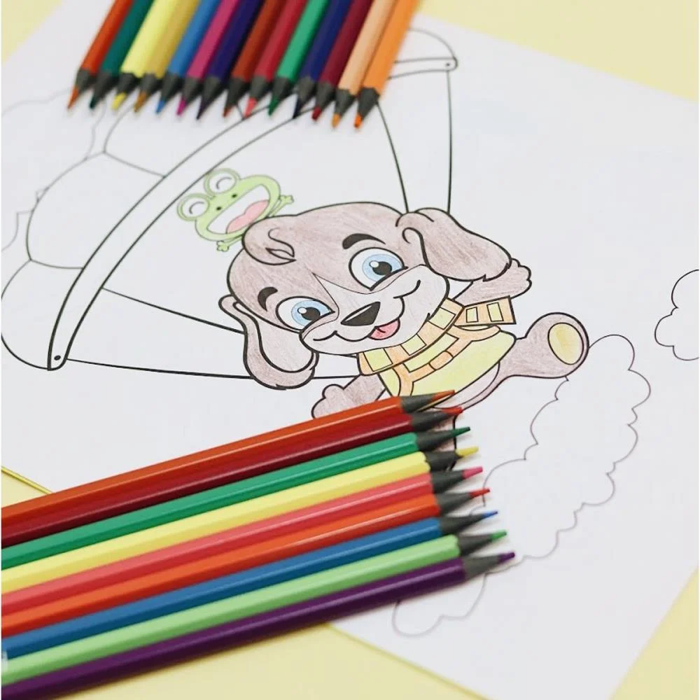 LAPIS DE COR SEXTAVADO ECO 12 CORES BRW (PCT.C/06) - imagem 4