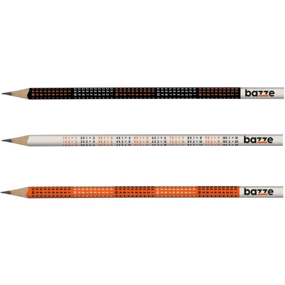 LAPIS PRETO REDONDO BAZZE HB TABUADA SUMMIT (POTE-72) - imagem 3