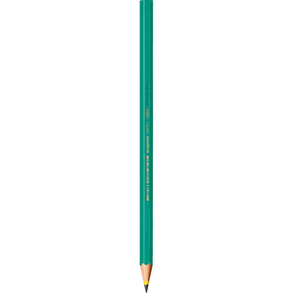 LAPIS PRETO SEXTAVADO EVOLUTION 2HB S/BORRACHA BIC (CX.C/72) - imagem 4