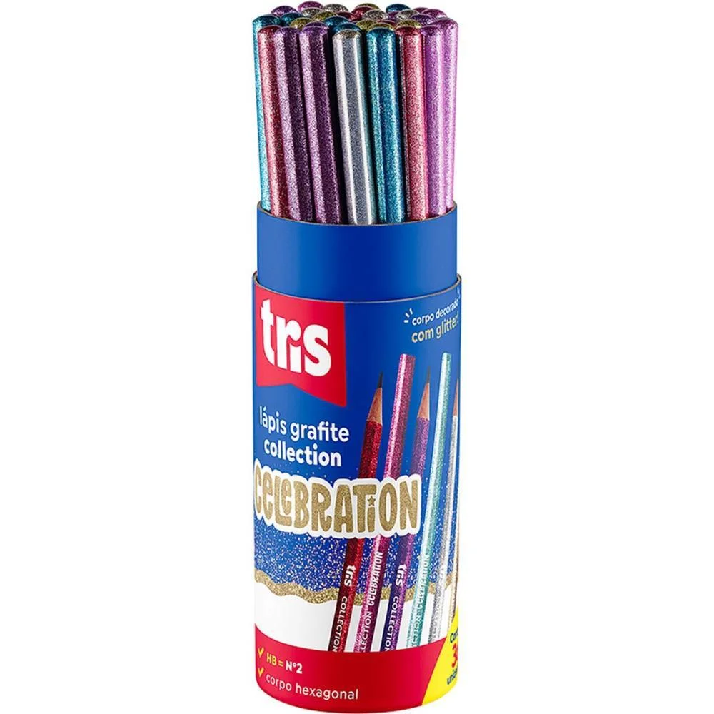 LAPIS PRETO SEXTAVADO TRIS CELEBRATION SUMMIT (POTE-36) - imagem 2