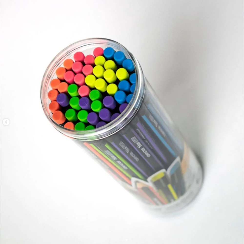 LAPIS PRETO TRIANGULAR NEON HB N.2 COMPACTOR (POTE-48) - imagem 5