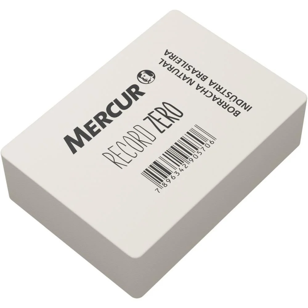 BORRACHA BRANCA RECORD ZERO TAM. GRANDE MERCUR (CX.C/08) - imagem 4