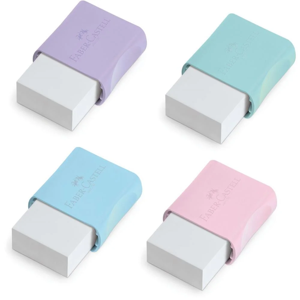 BORRACHA BRANCA TONS PASTEL FC MAX (S) FABER-CASTELL (DP.C/24) - imagem 4
