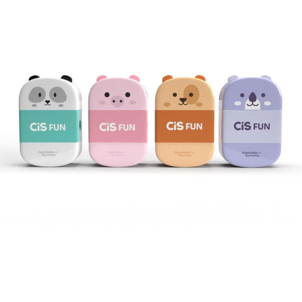 APONTADOR COM DEPOSITO DECOR. CIS FUN C/BORRACHA 4 MODELOS SERTIC (DP.C/12) - imagem 8