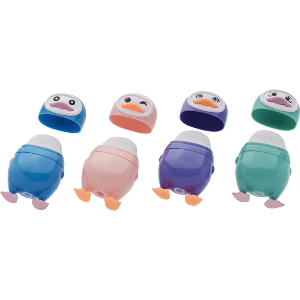 APONTADOR COM DEPOSITO DECOR. PATINHO C/BORRACHA 4 CORES MOLIN (DP.C/20) - imagem 3