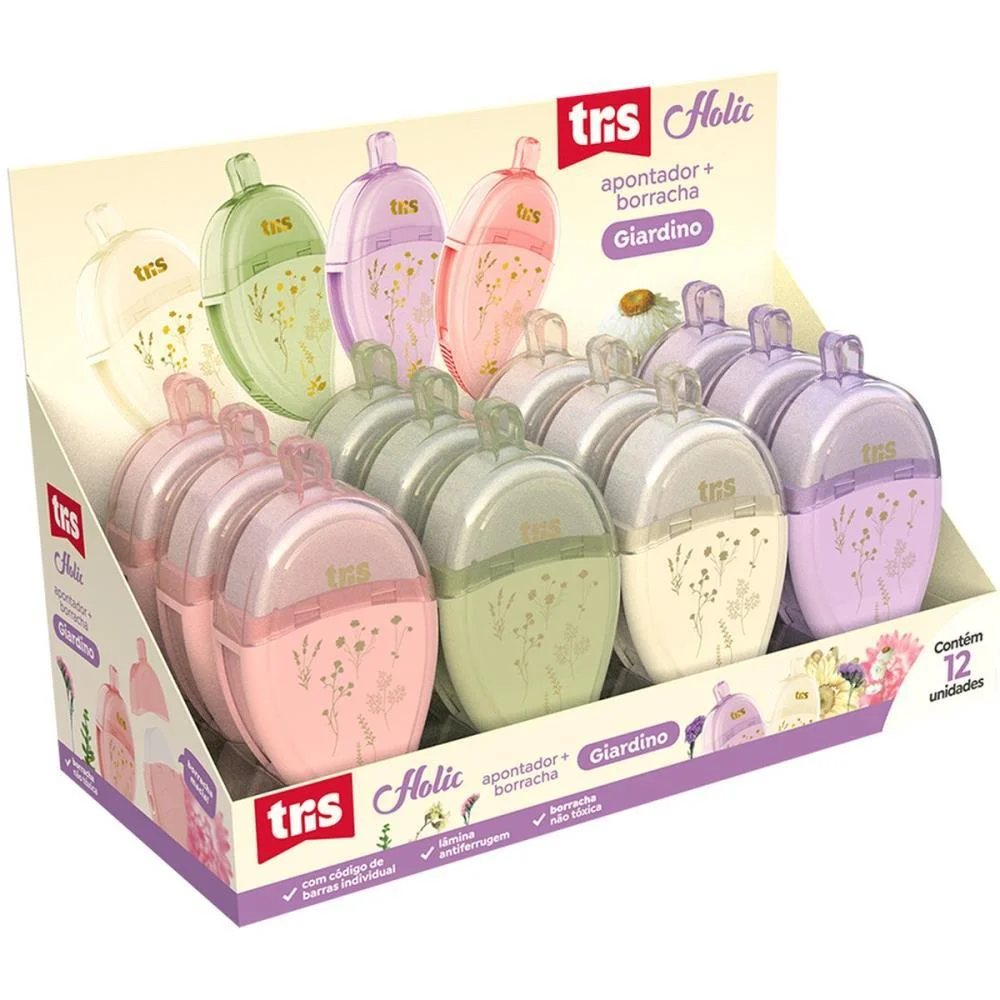 APONTADOR COM DEPOSITO TRIS GIARDINO C/BORRACHA 4CORE SUMMIT (DP.C/12) - imagem 4