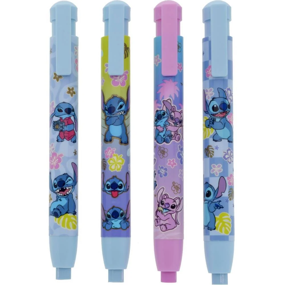 BORRACHA CANETA STITCH 4 MODELOS MOLIN (POTE-12) - imagem 3