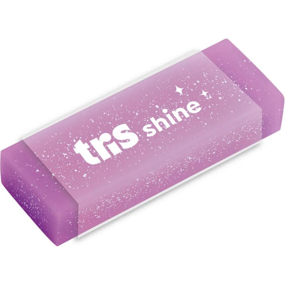 BORRACHA COLORIDA TRIS SHINE GLITTER 3CORES SUMMIT (DP.C/24) - imagem 5
