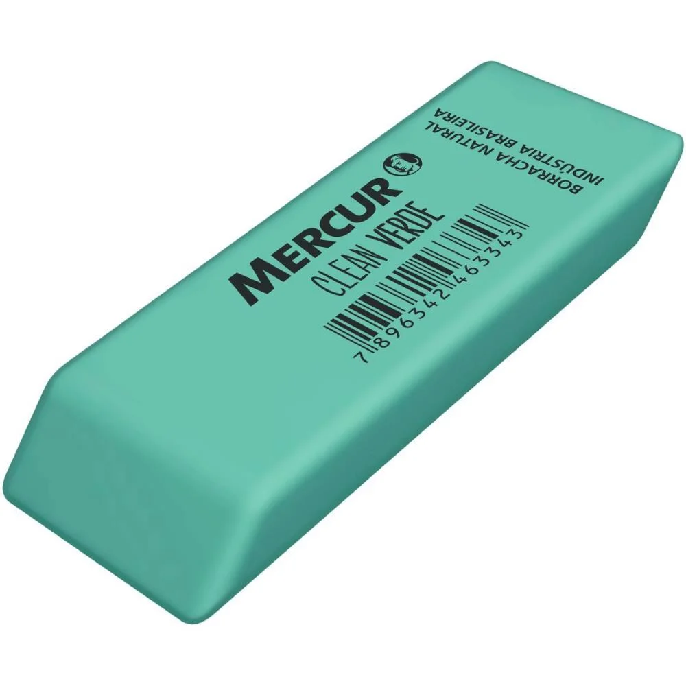 BORRACHA COLORIDA CLEAN VERDE MERCUR (CX.C/24) - imagem 4