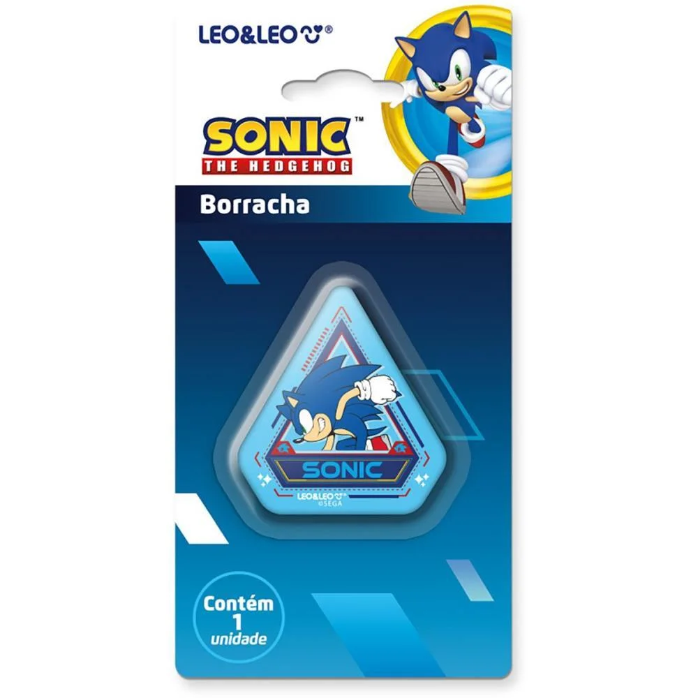 BORRACHA DECORADA SONIC C/FORMA (S) LEONORA (CX.C/12) - imagem 4