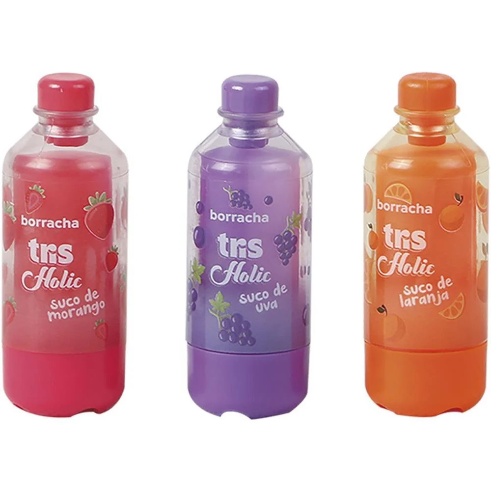 BORRACHA DECORADA TRIS SUQUINHO 3 MODELOS SUMMIT (DP.C/24) - imagem 2