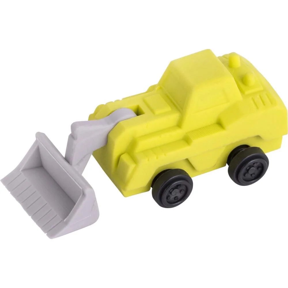 BORRACHA DECORADA TRATORES 4 MODELOS SORTIDOS BRW (DP.C/12) - imagem 3