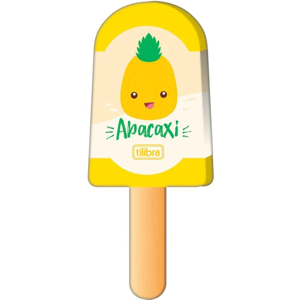 BORRACHA DECORADA PICOLE FRUTAS (S) TILIBRA (DP.C/36) - imagem 3