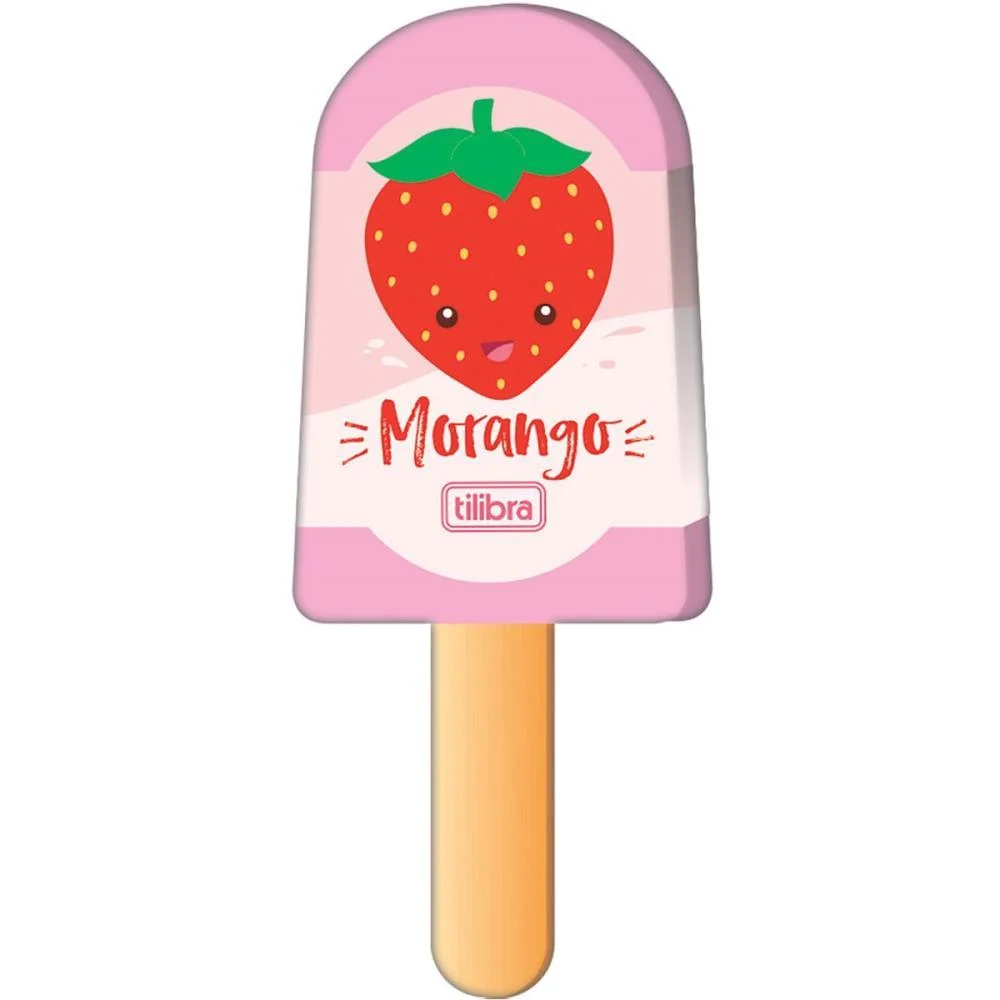 BORRACHA DECORADA PICOLE FRUTAS (S) TILIBRA (DP.C/36) - imagem 6