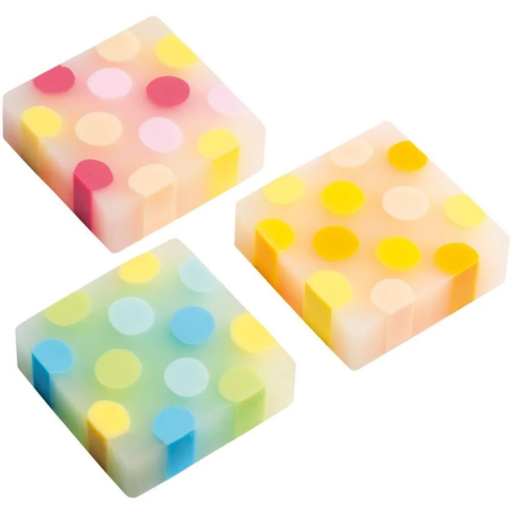 BORRACHA DECORADA TRIS CONFETE 3 CORES SUMMIT (DP.C/24) - imagem 5