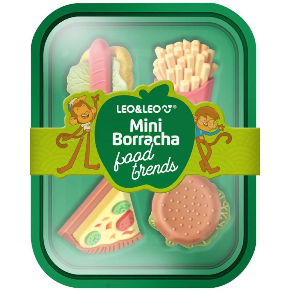 BORRACHA DECORADA FOODS TRANDS MARMITINHA (S) LEONORA (DP.C/12) - imagem 4