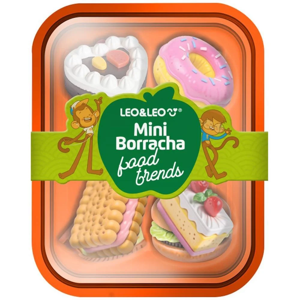 BORRACHA DECORADA FOODS TRANDS MARMITINHA (S) LEONORA (DP.C/12) - imagem 5