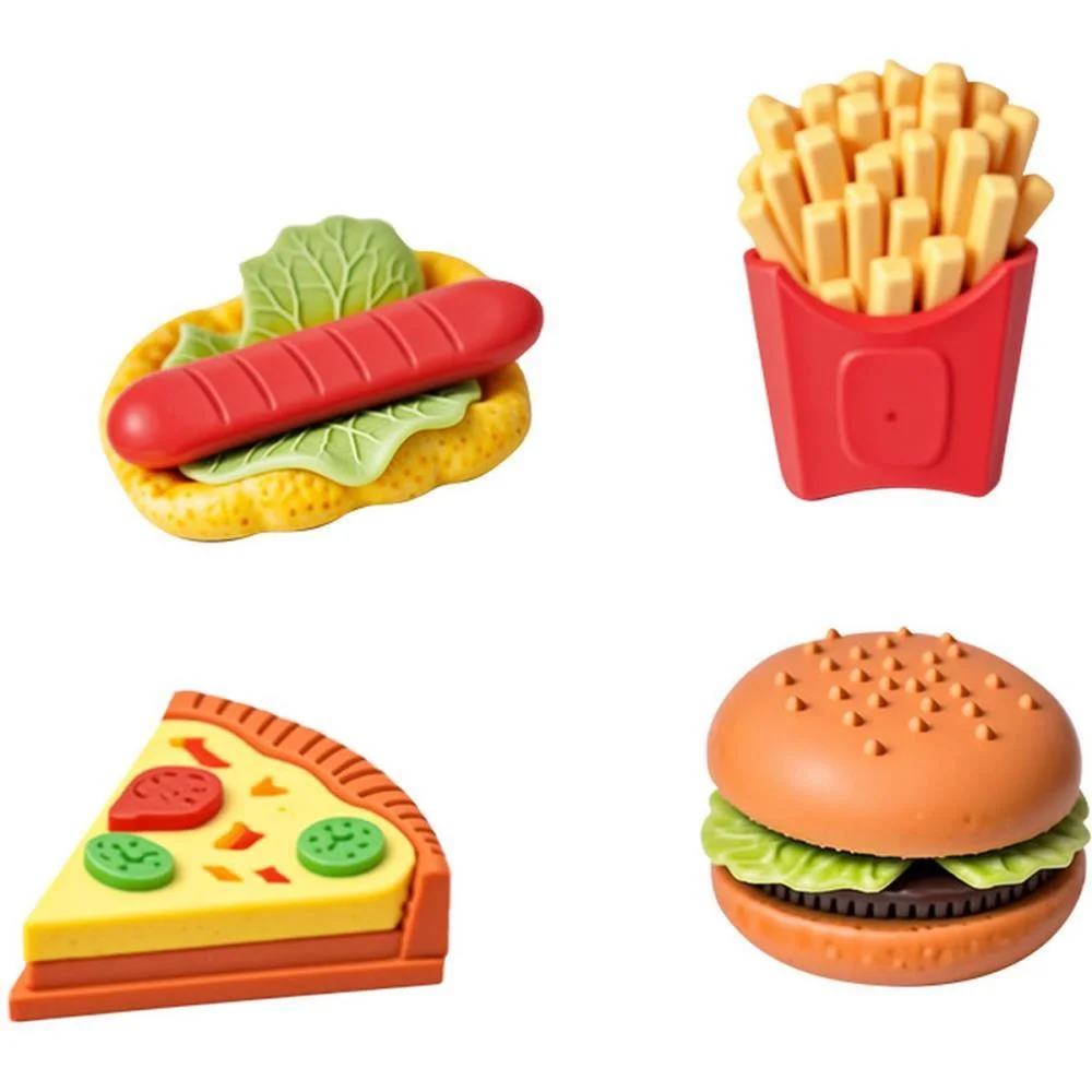 BORRACHA DECORADA FOODS TRANDS MARMITINHA (S) LEONORA (DP.C/12) - imagem 7