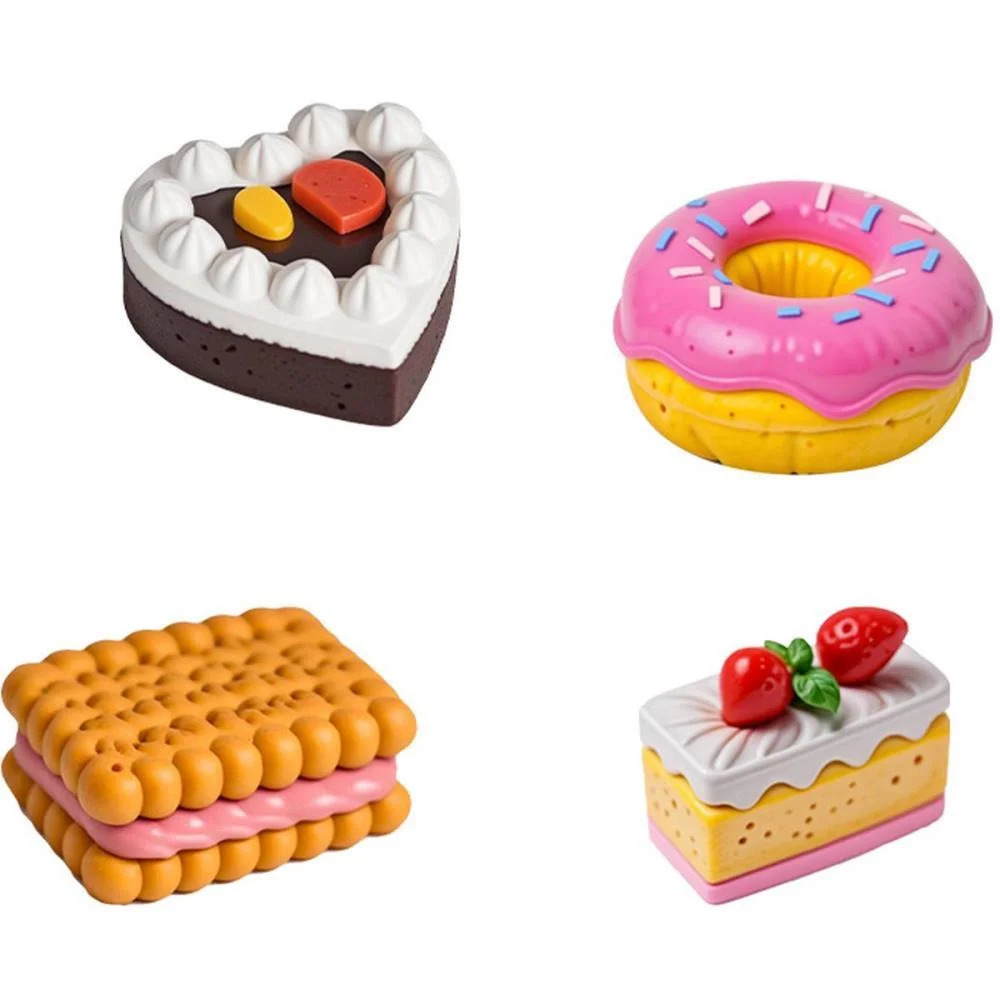 BORRACHA DECORADA FOODS TRANDS MARMITINHA (S) LEONORA (DP.C/12) - imagem 8