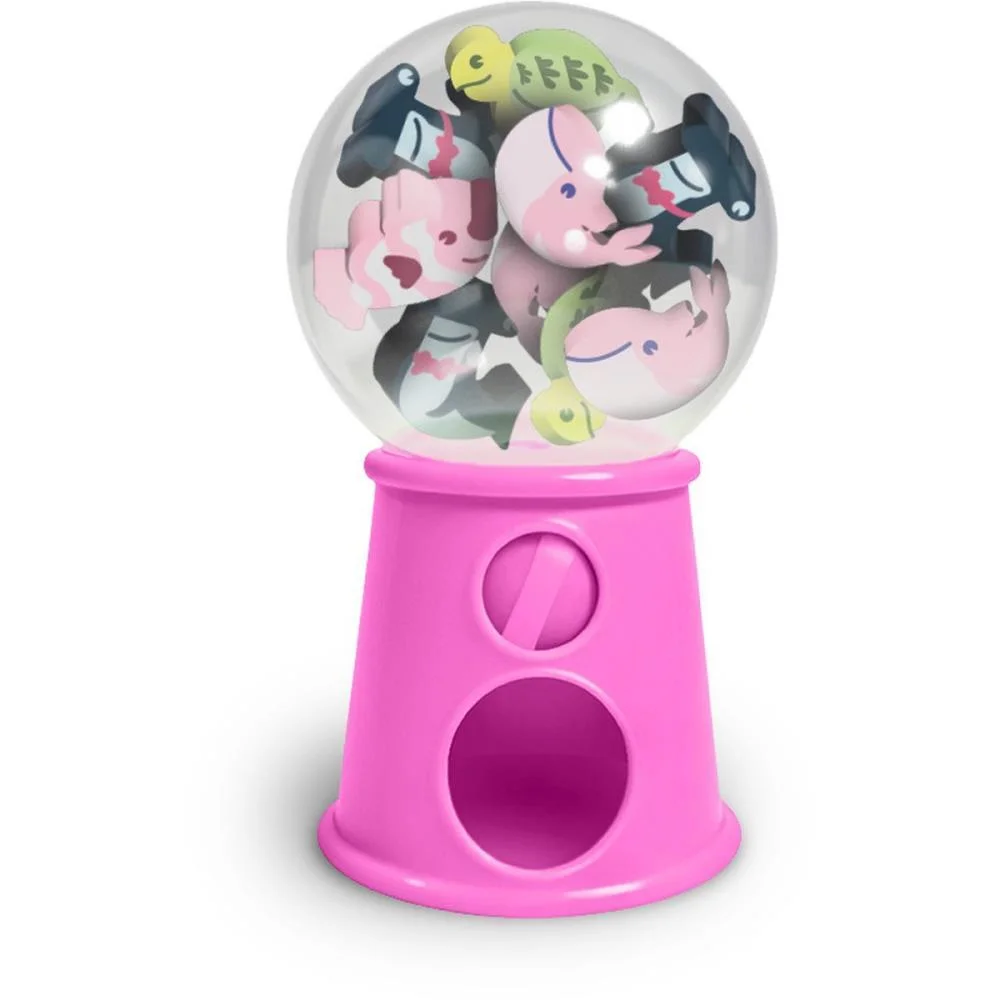 BORRACHA DECORADA FUNDO DO MAR POTE BALEIRO 4MOD LEONORA (DP.C/12) - imagem 6