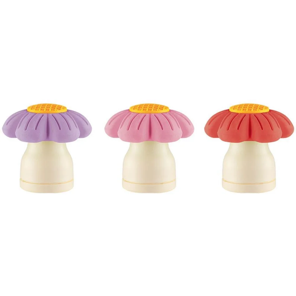 BORRACHA DECORADA TRIS FLORAL C/APONTADOR 3CORES SUMMIT (DP.C/12) - imagem 2