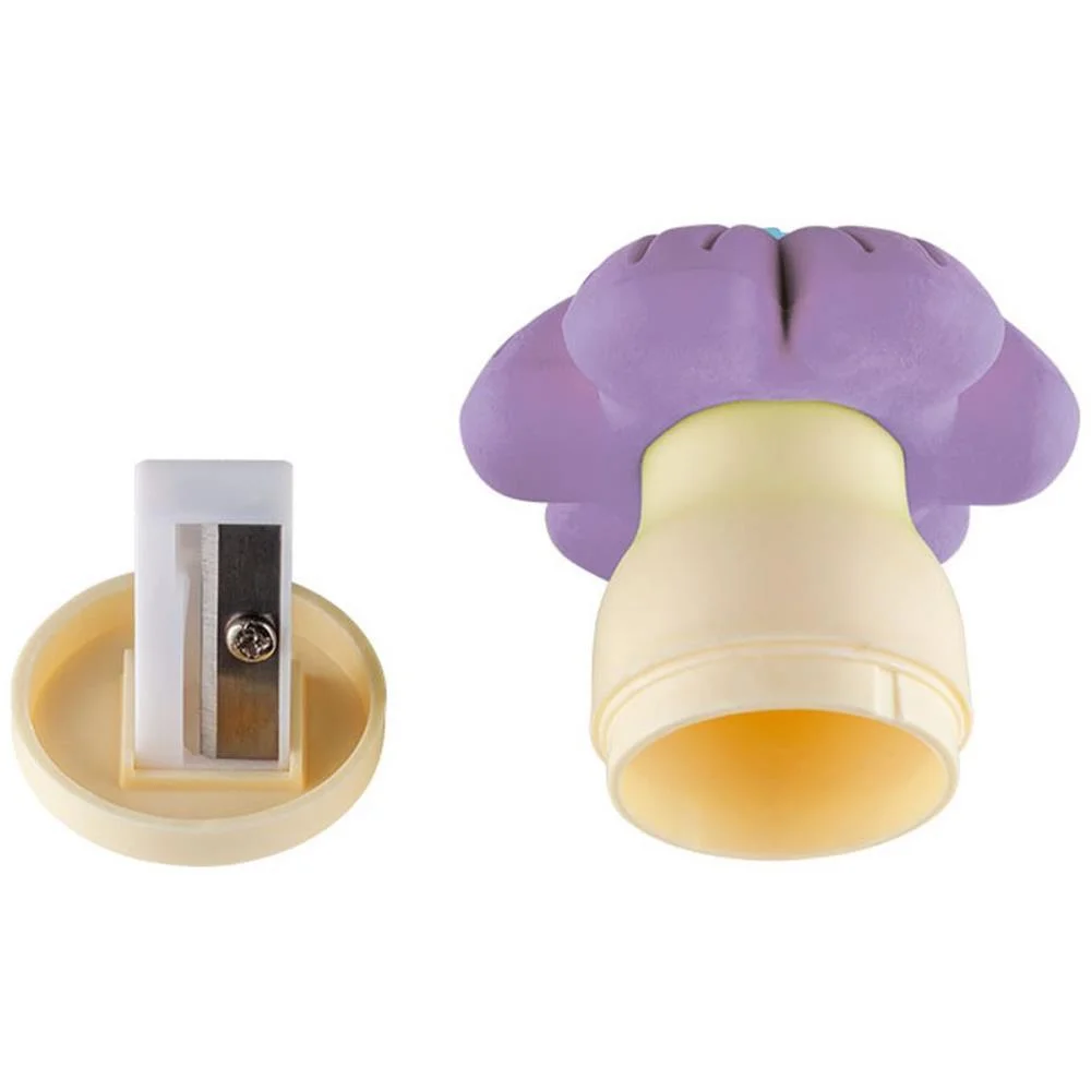 BORRACHA DECORADA TRIS FLORAL C/APONTADOR 3CORES SUMMIT (DP.C/12) - imagem 4