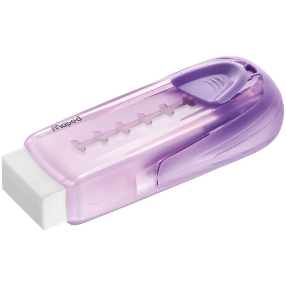 BORRACHA DECORADA ESTILETE 3 CORES PASTEL SORTID MAPED (DP.C/20) - imagem 3