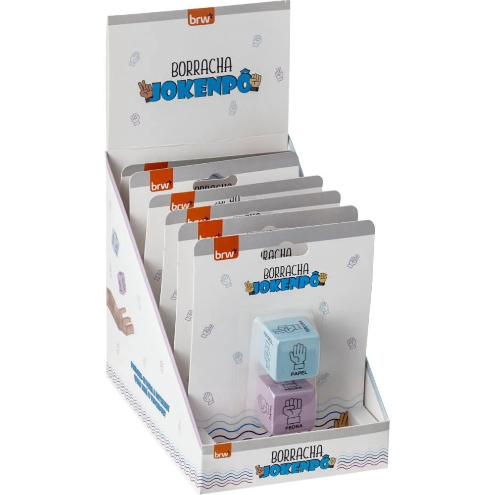 BORRACHA DECORADA BORRACHA JOKENPO BRW (DP.C/06) - imagem 7