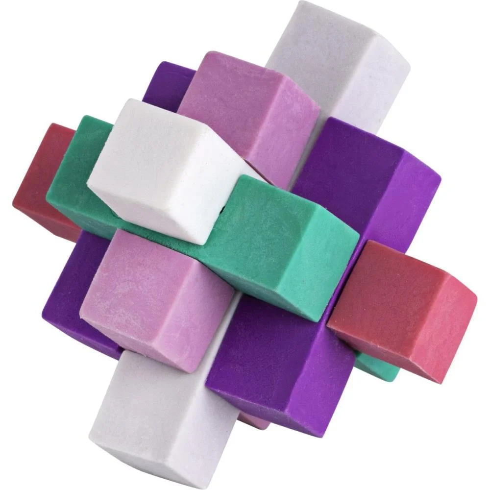 BORRACHA DECORADA CUBO 3D SORTIDO BRW (DP.C/06) - imagem 4