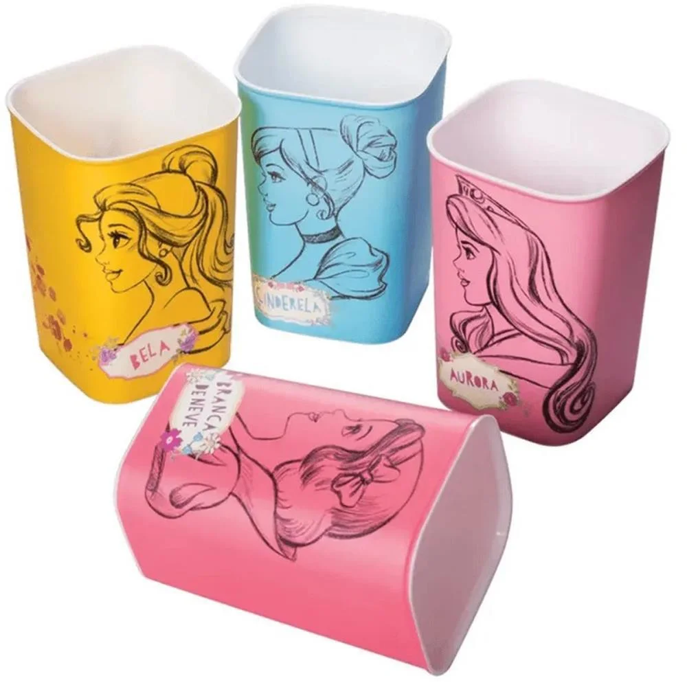 ACESSORIO PARA MESA PRINCESAS PORTA CANETA 4PCS PLASUTIL (UNIDADE) - imagem 4