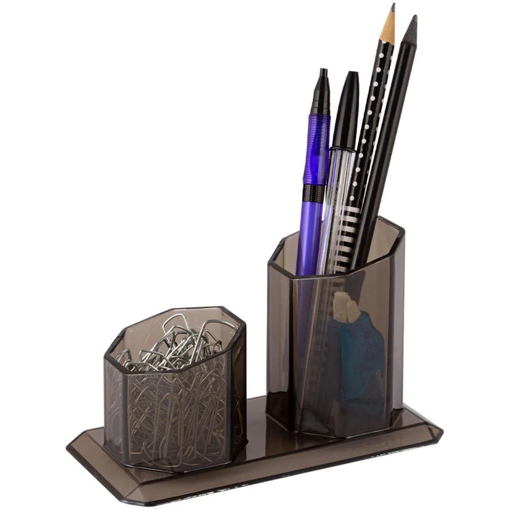 ACESSORIO PARA MESA PORTA CANETA/CLIPS FUME MAXCRIL (UNIDADE) - imagem 4