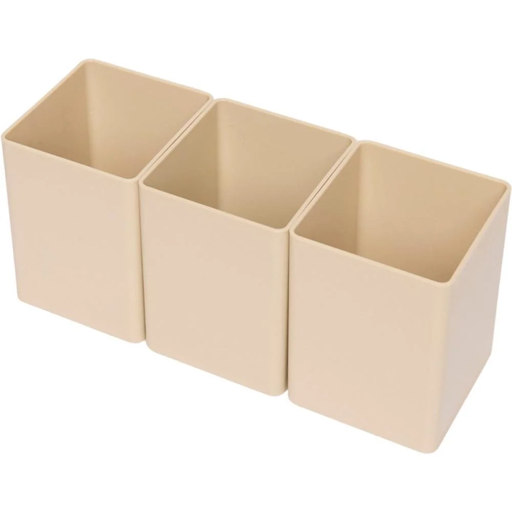 ACESSORIO PARA MESA ORGANIZADOR OFFICE AREIA 3 PEC POLIBRAS (KIT) - imagem 4