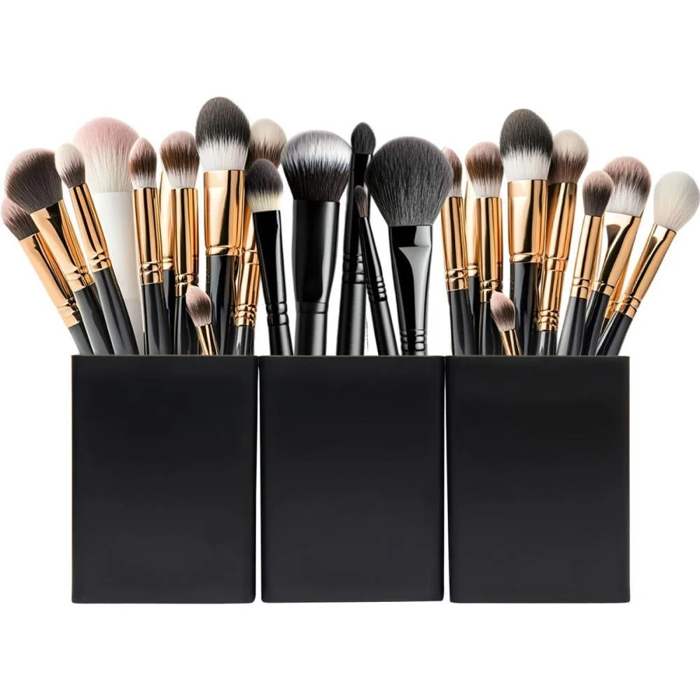 ACESSORIO PARA MESA ORGANIZADOR OFFICE PRETO 3 PEC POLIBRAS (KIT) - imagem 2