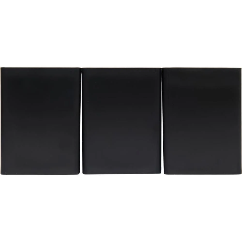 ACESSORIO PARA MESA ORGANIZADOR OFFICE PRETO 3 PEC POLIBRAS (KIT) - imagem 3