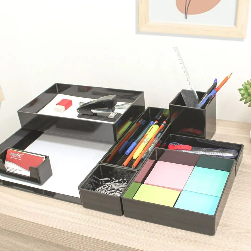 ACESSORIO PARA MESA KIT MODULAR BLACK 8 PEÇAS MAXCRIL (KIT) - imagem 4