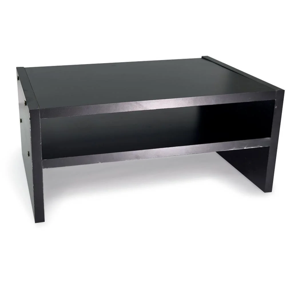 SUPORTE PARA MONITOR DUPLO MDF 32,5X22X14CM PRETO STALO (UNIDADE) - imagem 3