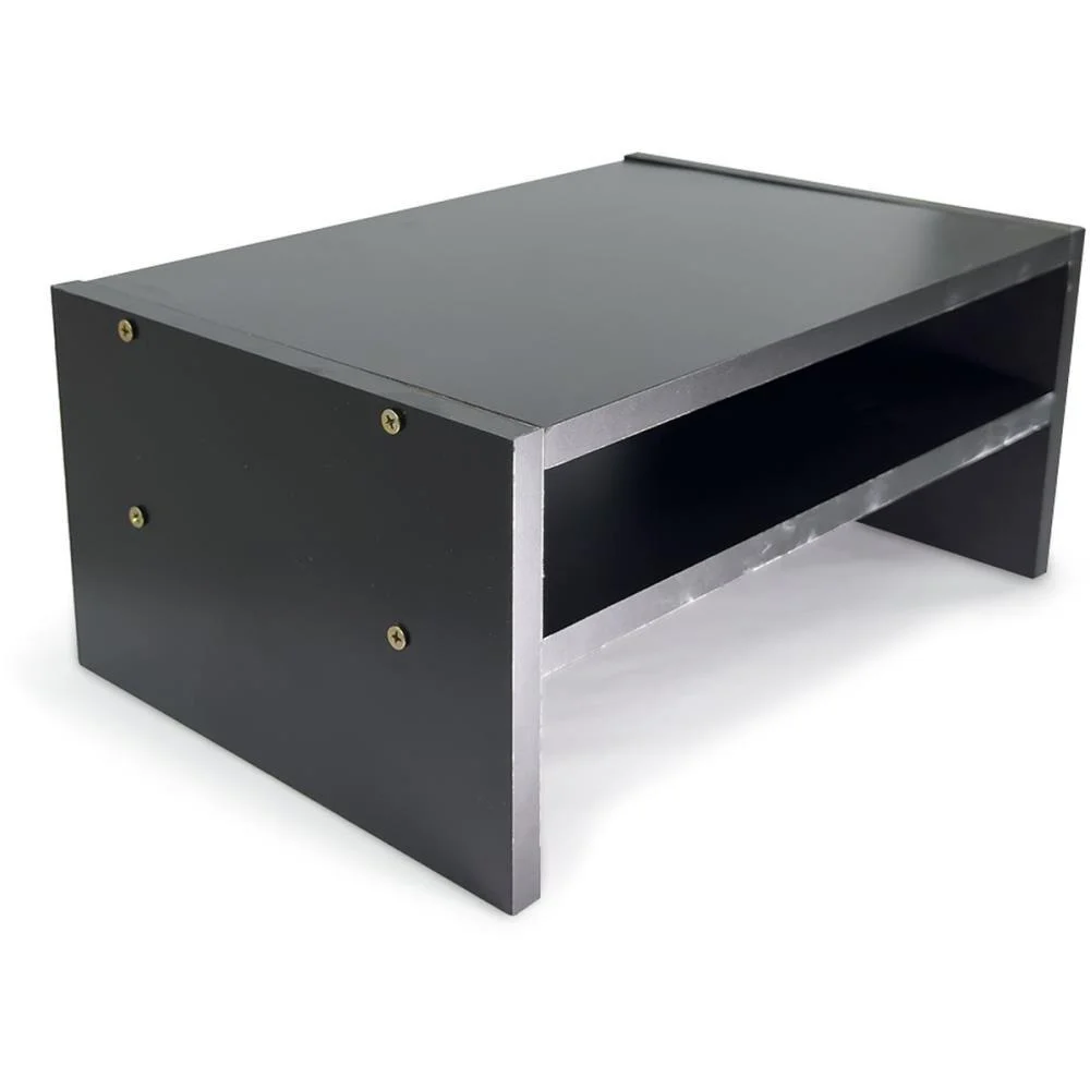 SUPORTE PARA MONITOR DUPLO MDF 32,5X22X14CM PRETO STALO (UNIDADE) - imagem 4