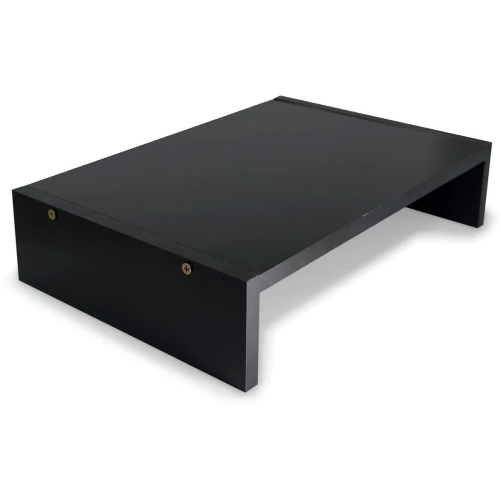 SUPORTE PARA MONITOR SIMPLES MDF 32,5X22X7CM PRETO STALO (UNIDADE) - imagem 2