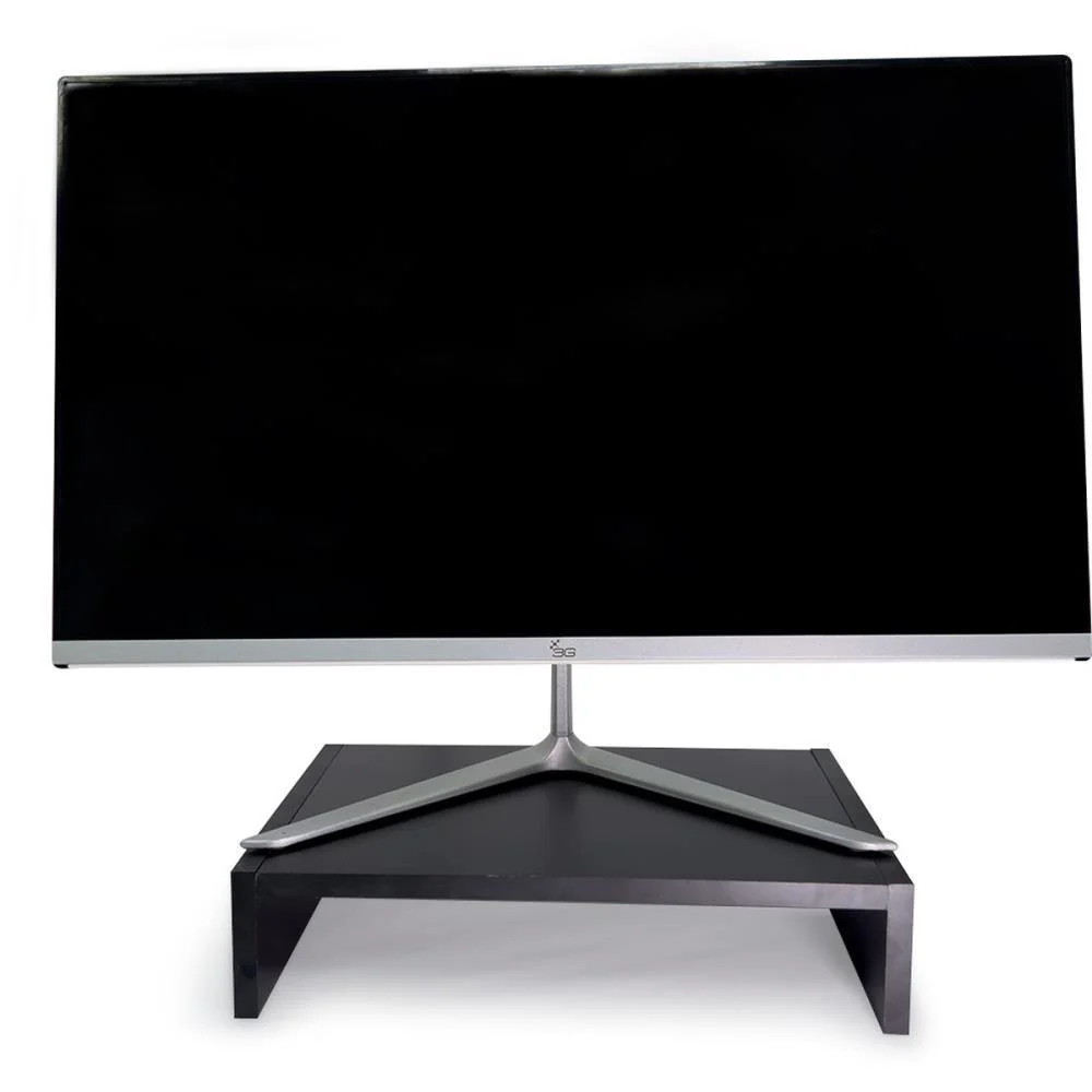 SUPORTE PARA MONITOR SIMPLES MDF 32,5X22X7CM PRETO STALO (UNIDADE) - imagem 6